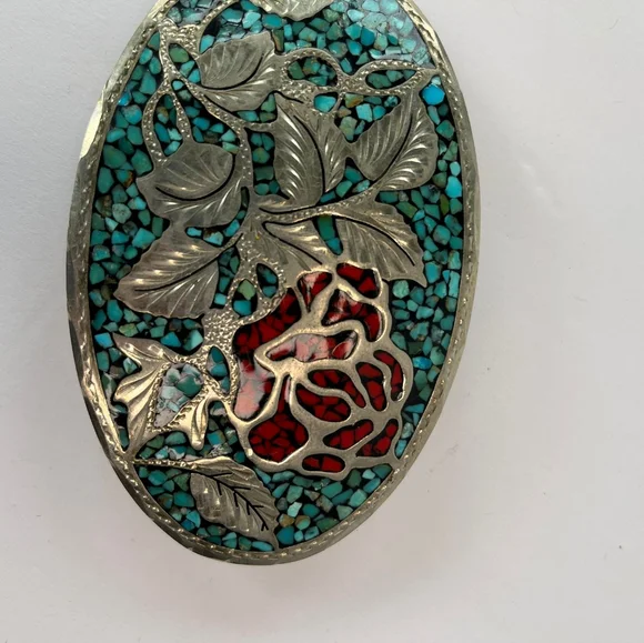 Vintage Wil Aren Handmade Belt Buckle - Picture 4 of 6